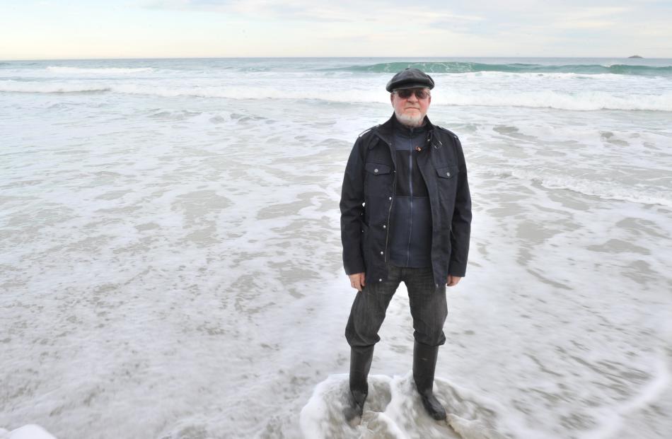Philip Temple at St Clair. Photo by Craig Baxter