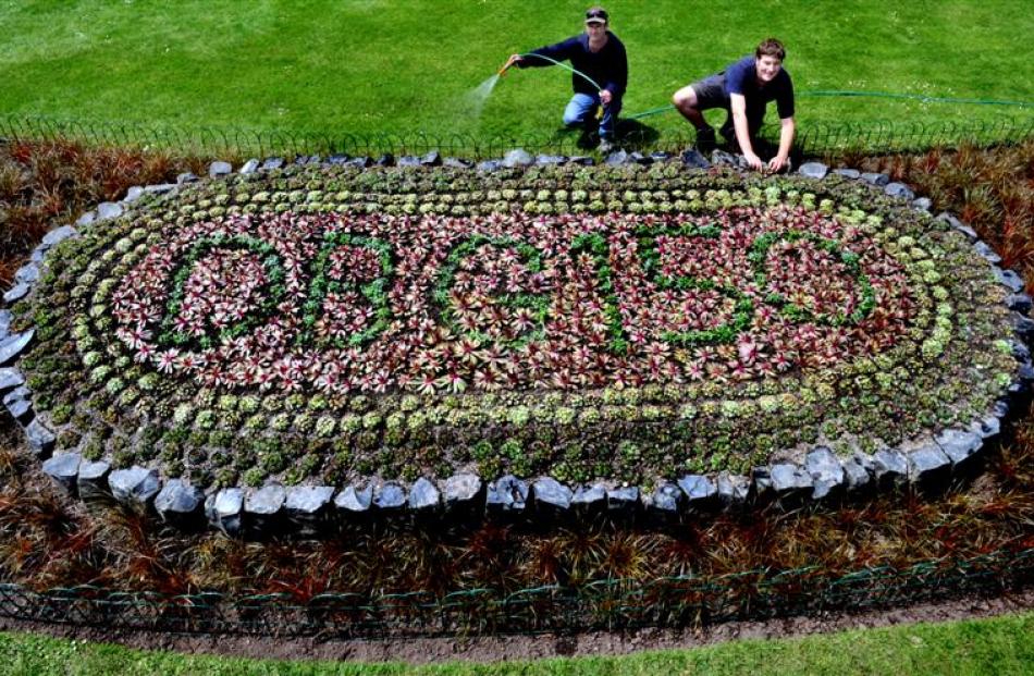 This 3-D display will mark the 150th anniversary of New Zealand's oldest public gardens next...