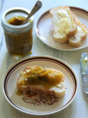 Greengage jam. Photo: Simon Lambert