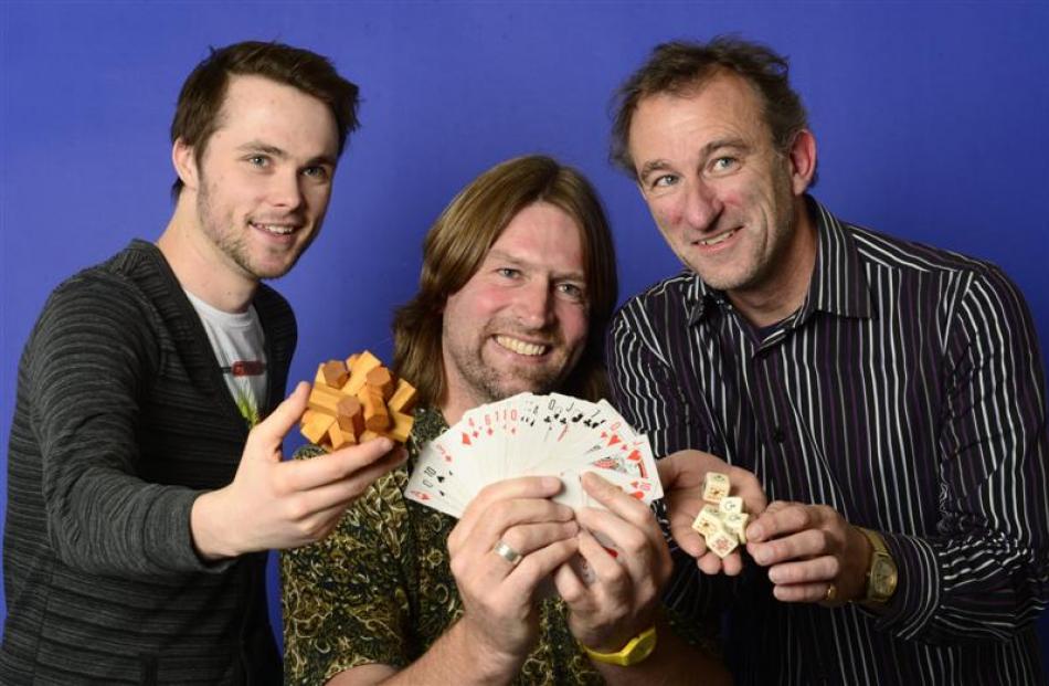 Planning the 2012 Dunedin Theatre Awards are (from left) Hadley Taylor, Paul Hansen and Patrick...
