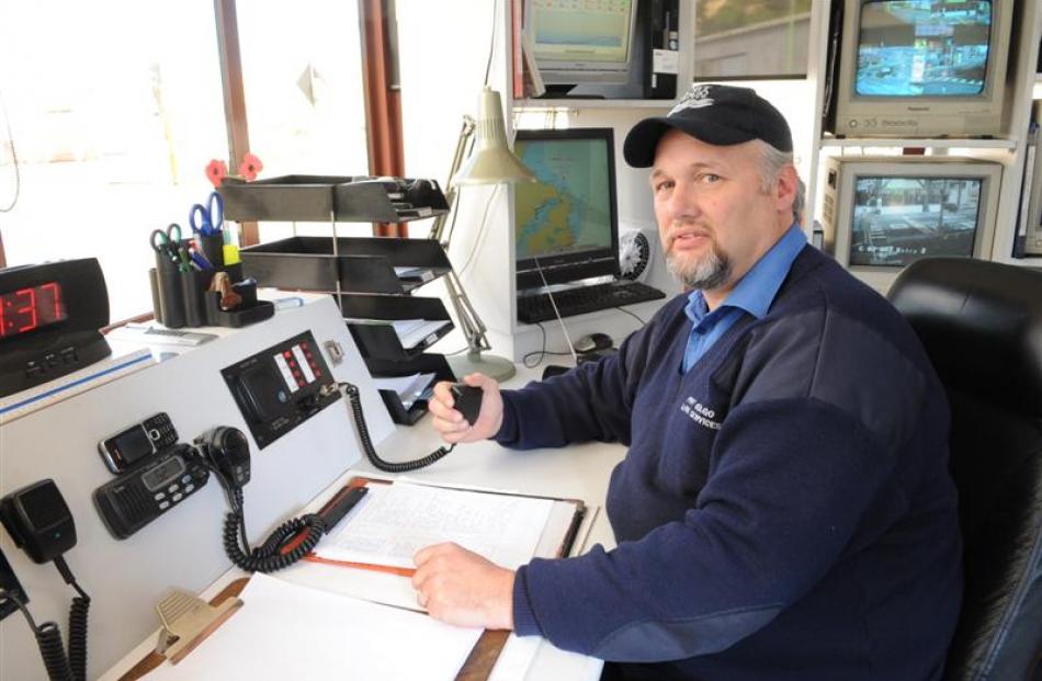 Port Otago Harbour control officer Brian Byas - hailed as a hero - was able to provide the...