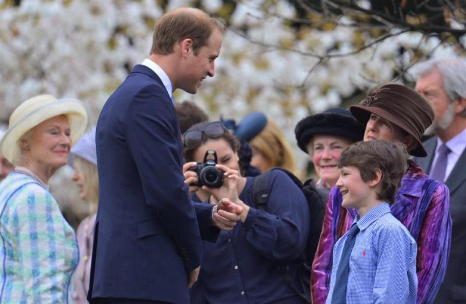 Prince William will be in New Zealand next week. REUTERS/Toby Melville