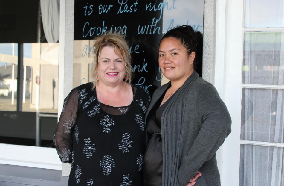 Publican Annette Blackler and chef Amber Pompey take the night off to enjoy their last night in...