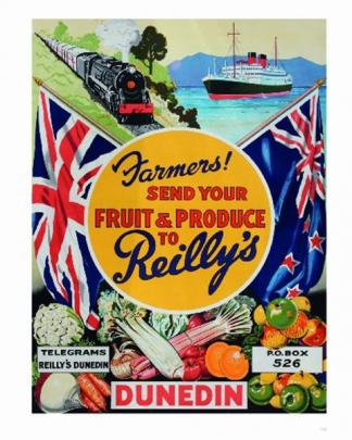 Reilly's Poster, Railways Studios, c.1950. Photos courtesy of Alexander Turnbull Library.