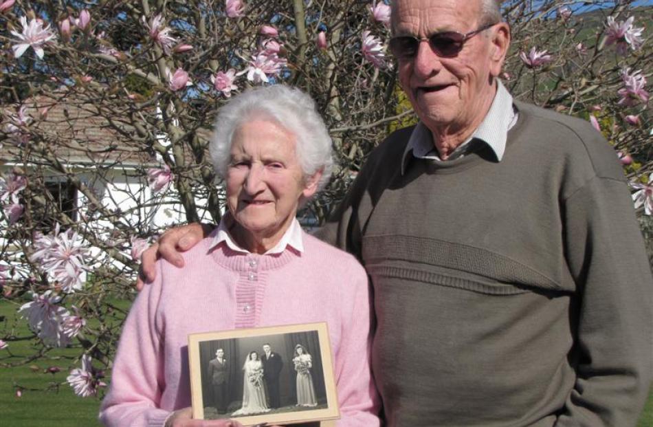 Respect is the secret to marriage, according to Violet and Joe McNutt, of Roxburgh,  with their...