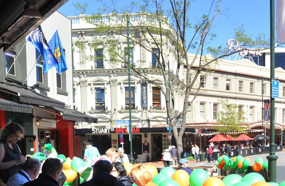 Restaurant and ready-to-eat meals and accommodation all buoyed final-quarter GDP; pictured is St...