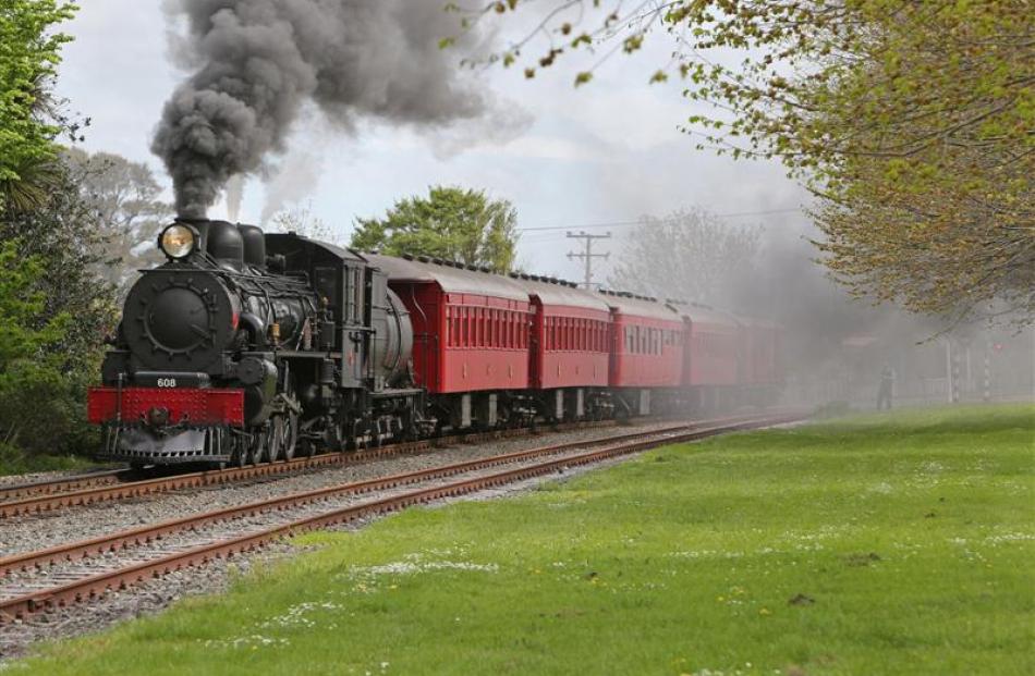 Restored 100-year-old steam engine Passchendaele  is touring the country as part of WW1 centenary...