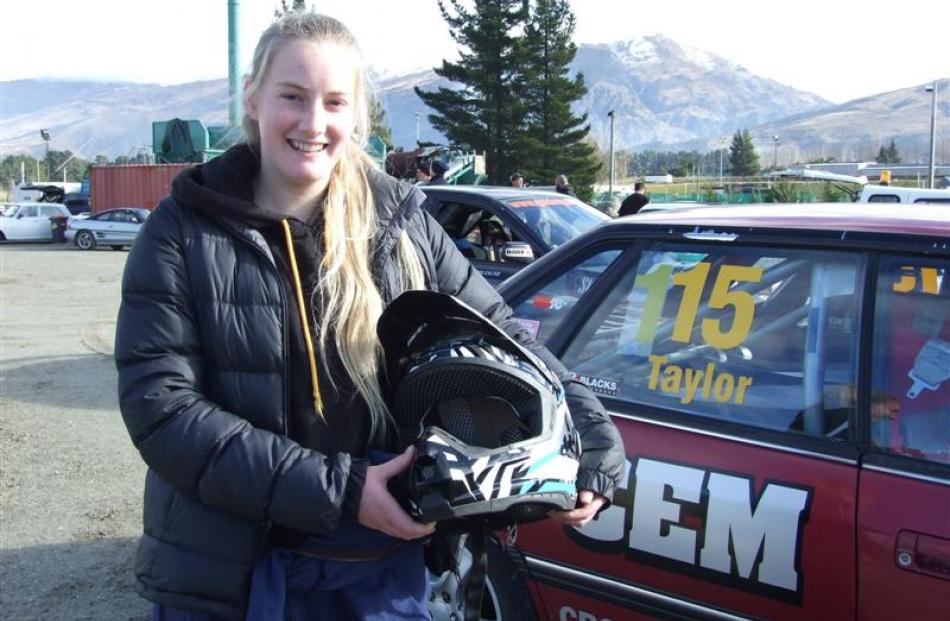 Ripponvale teenager Terri Taylor has her sights set on a motorsport career. Photos by Lynda van...