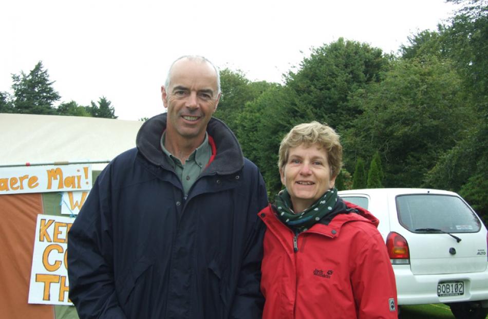 Rob and Sally McCreath, of Felton Valley, Australia.