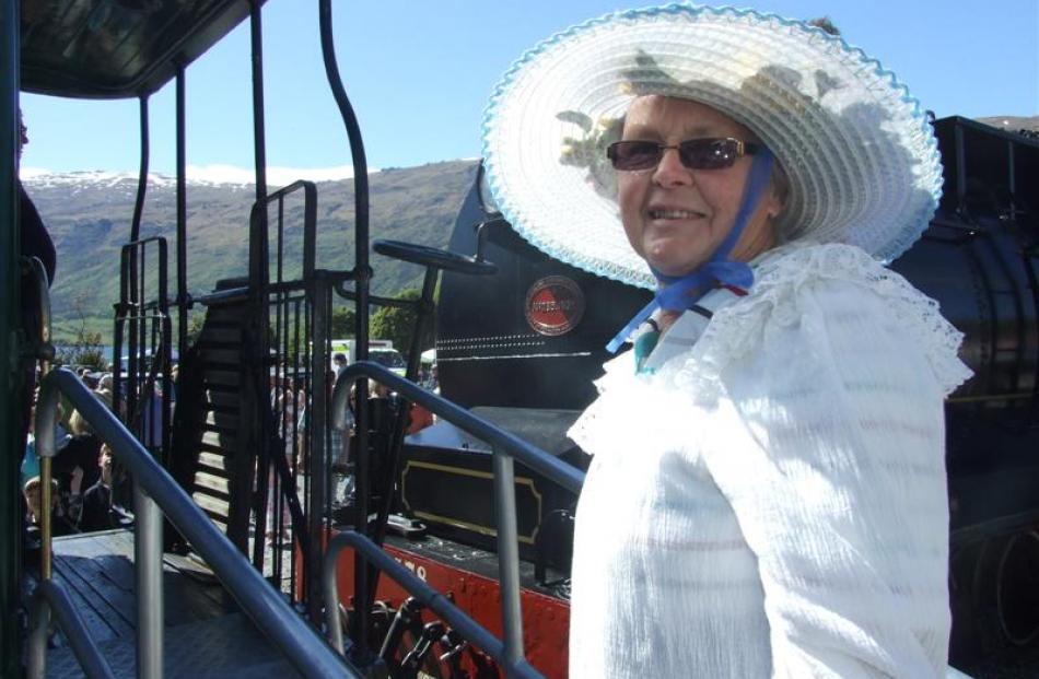 Rosalie McLean (77), of Gore, recalled first riding the Kingston Flyer about 70 years ago during...