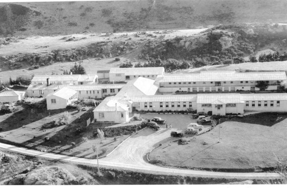 Roxburgh Health Camp in the early days. It opened in 1941.