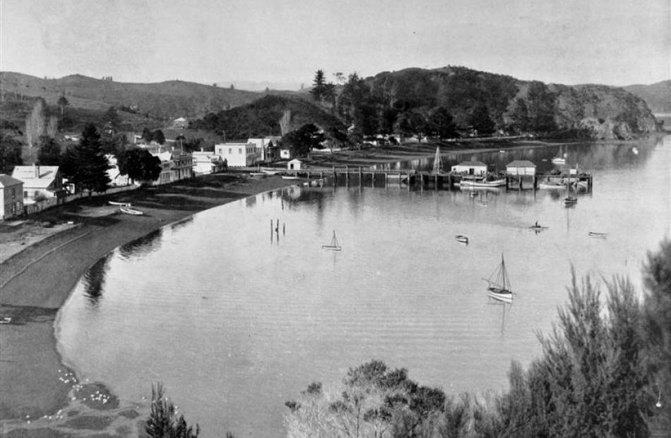 Russell, Bay of Islands, North Auckland, the oldest European settlement in New Zealand and the...