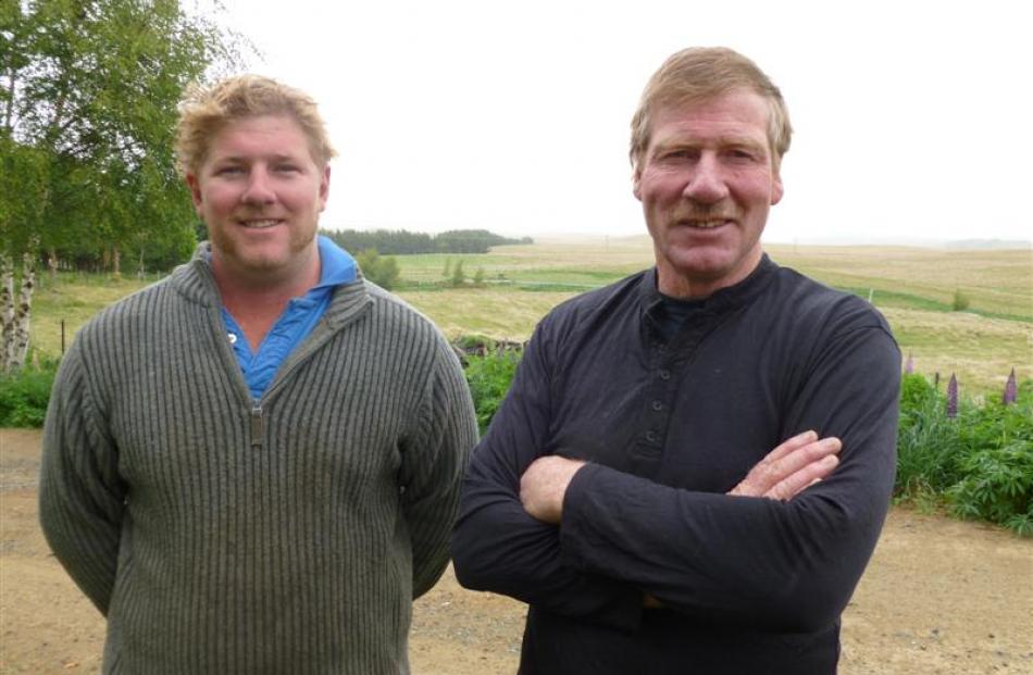 Sam (left) and Andrew Simpson, of Balmoral Station, believe the family has found an innovative...