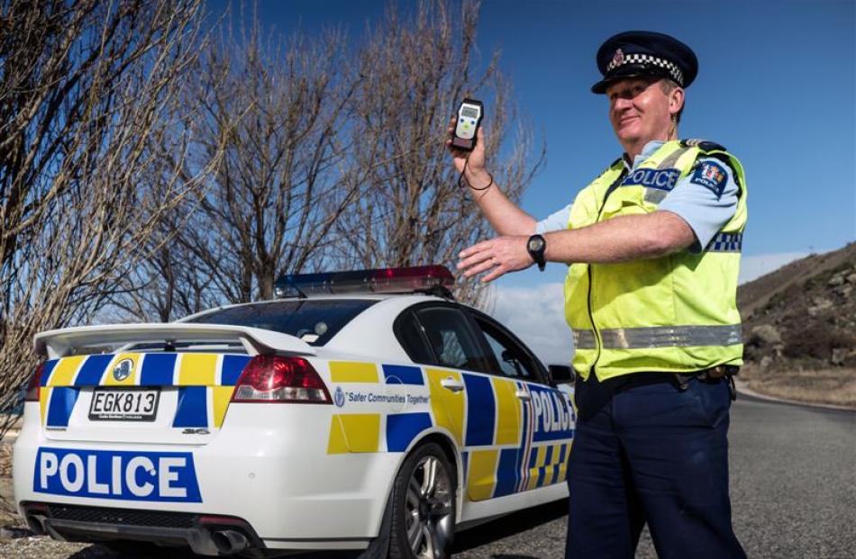 Sergeant Bruce Martin, of the Alexandra-based rural drink-drive team, is a regular feature on the...