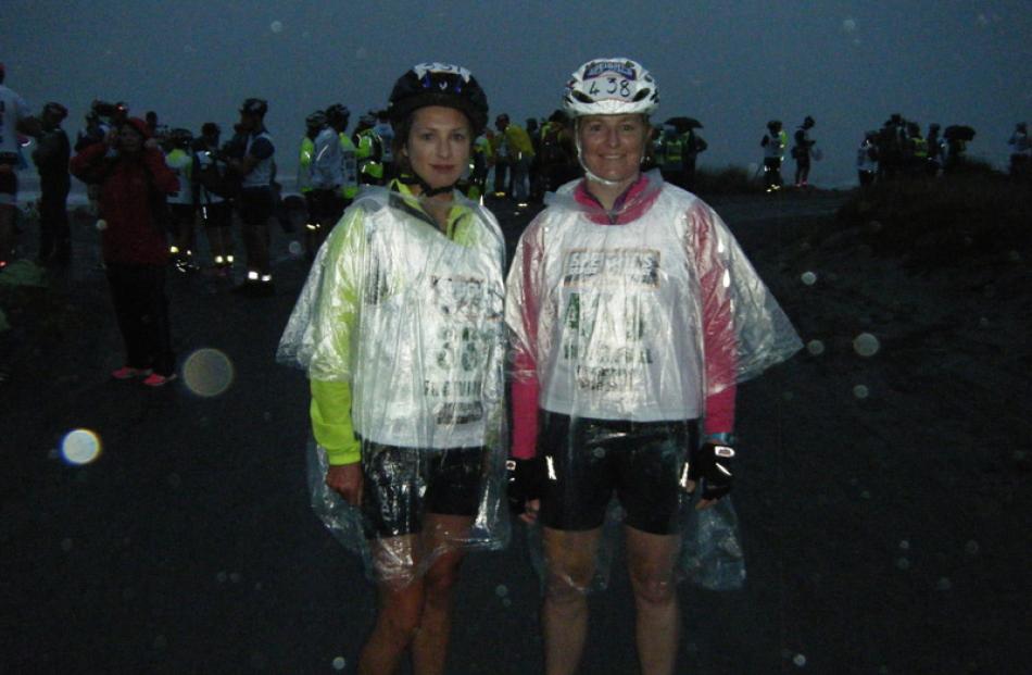 Sharon Lequeux and Rowena Howard, both of Dunedin.