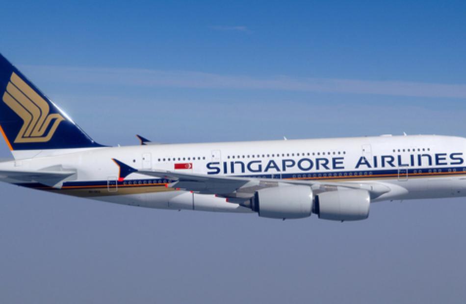 Singapore Airlines' Airbus A380 superjumbo