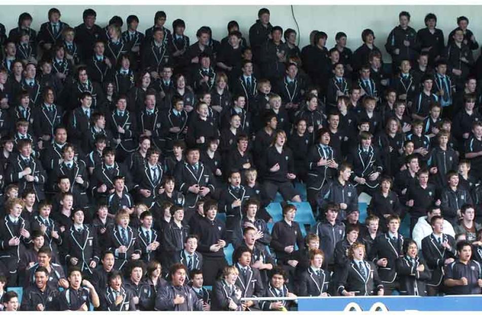 Some of the supporting pupils.