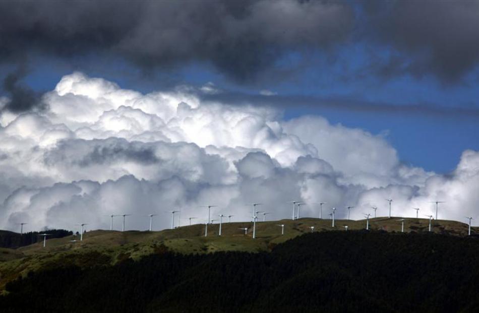 Some say we could generate jobs by exporting green technology like wind turbines, such as these...