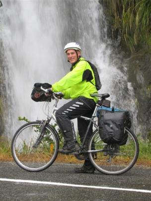 South Canterbury primary school teacher Andrew Oliver had the Haast Pass road almost to himself...