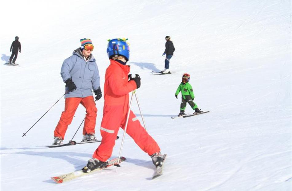 Spring skiing endures at Cardrona for another week.