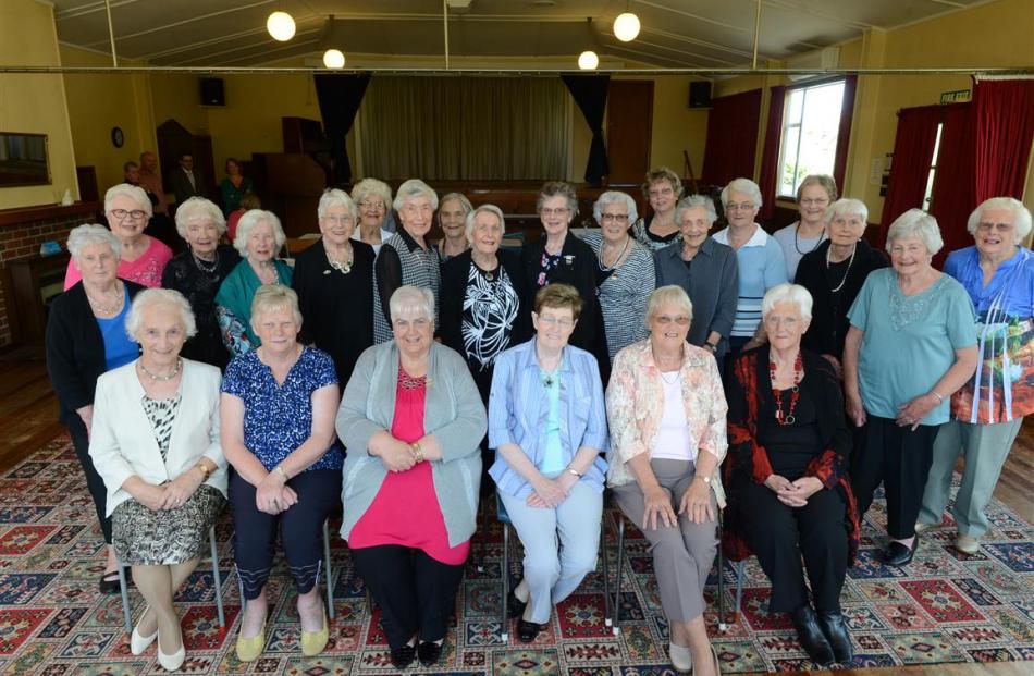 St Clair Women’s Club committee members (seated, from left) Beckie Rout, Shirley Bridger, Bev...