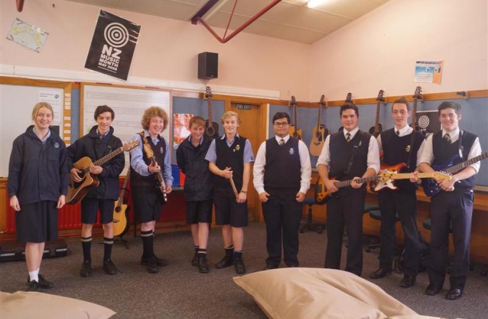 Taieri College represents just under half of the acts at the  Rockquest Otago regional final on...
