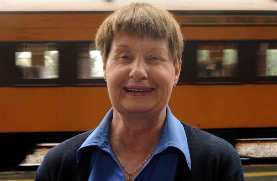 Taieri Gorge Ltd senior hostess Pat Tutty is amazed at how quickly her 21 years' working for the...