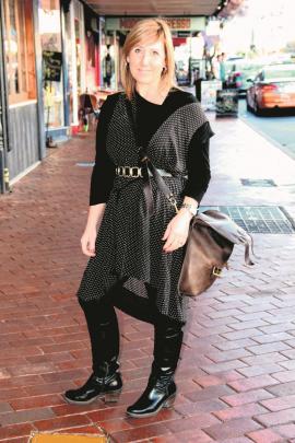 Tania wears a Company of Strangers dress and boots from Overland. Soul bag was bought in Raglan.