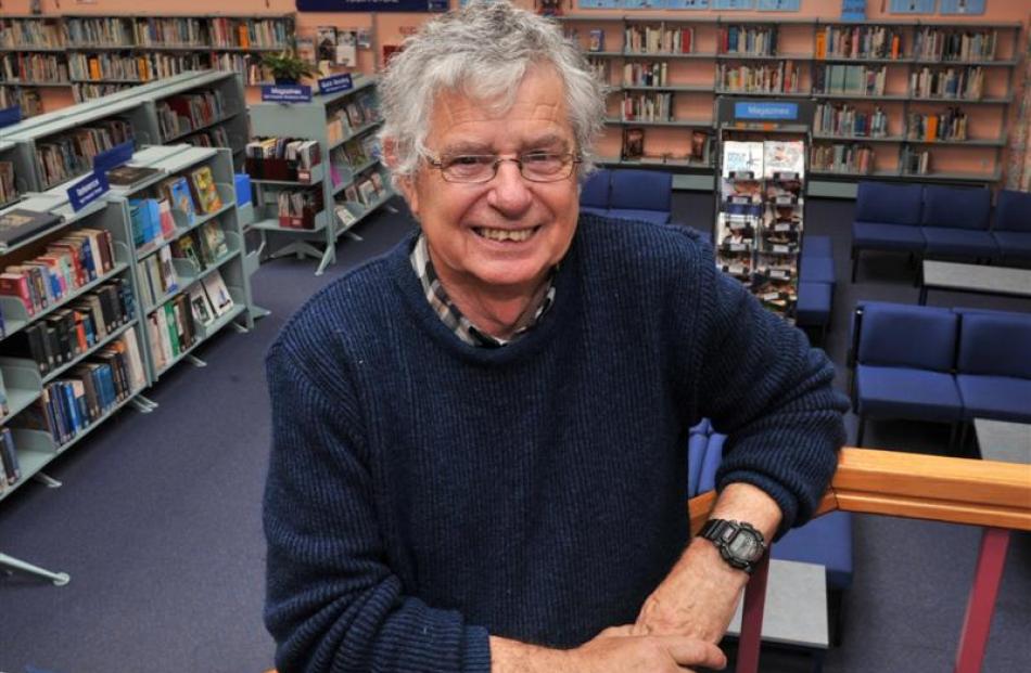 Teacher David Cook finishes on Monday after chalking up a 40-year career at Kaikorai Valley...