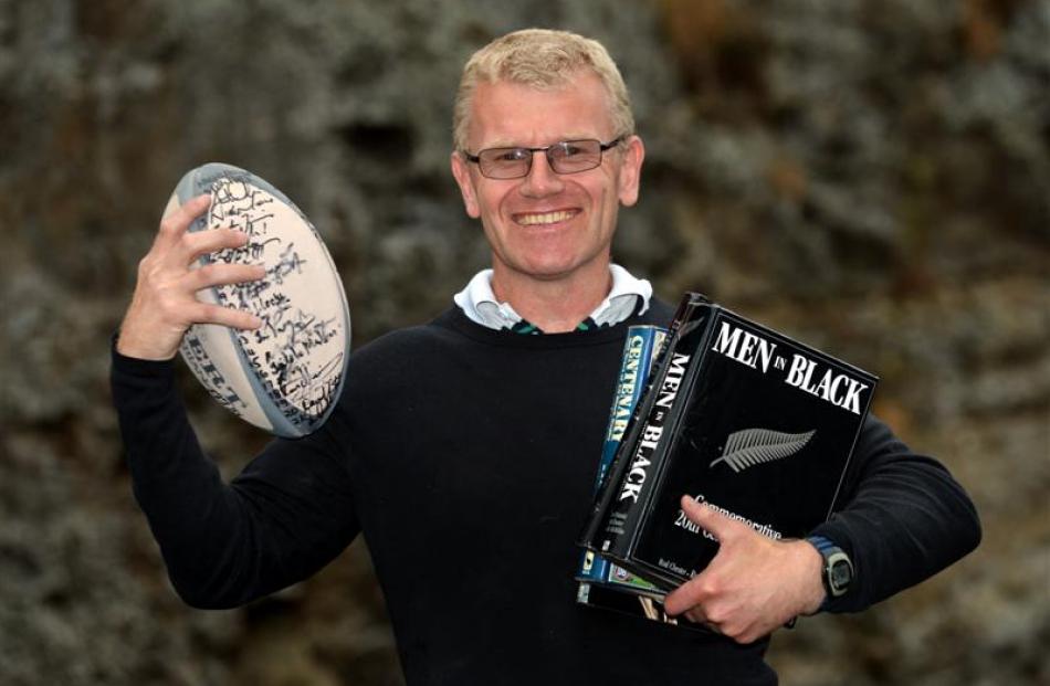 Terry Taylor, the winner of the Otago Daily Times 25 Greatest All Blacks  competition. Photo by...