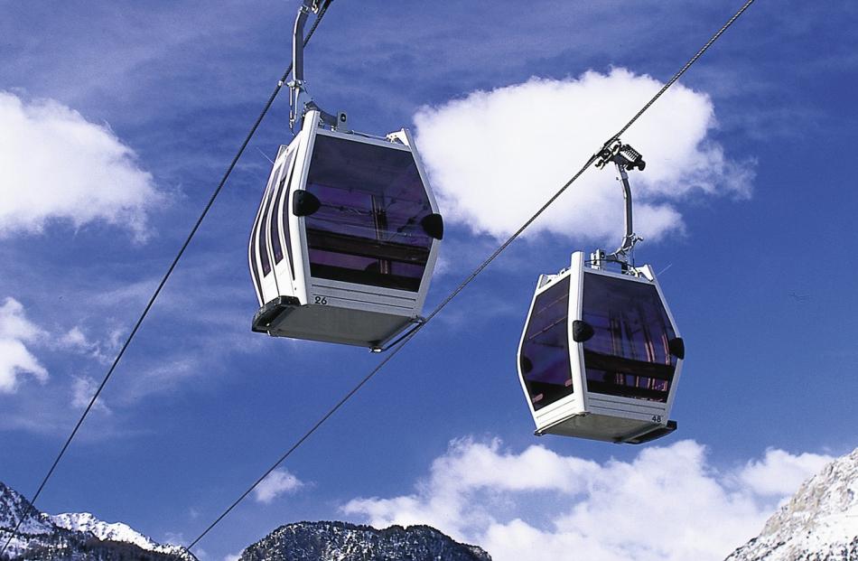 The 9.8km, 140-cabin gondola, the longest in Australasia, will dock with NZSki's new ski field...