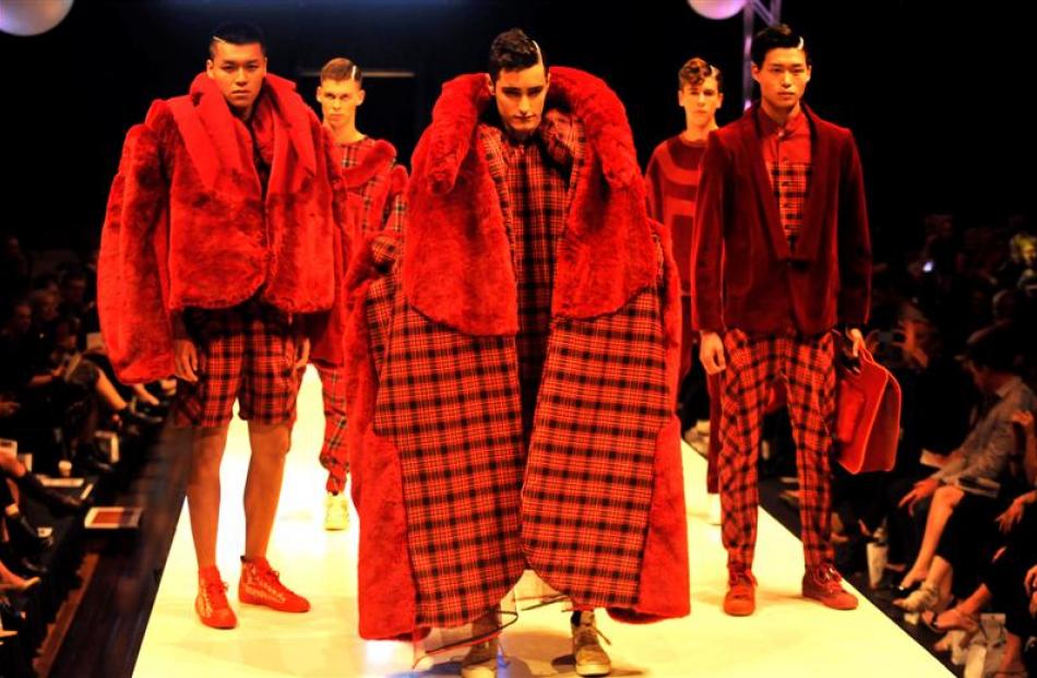 The collection ''Bewear Bear!'' by Melbourne designer Chin Hau Tay took third place, netting the...
