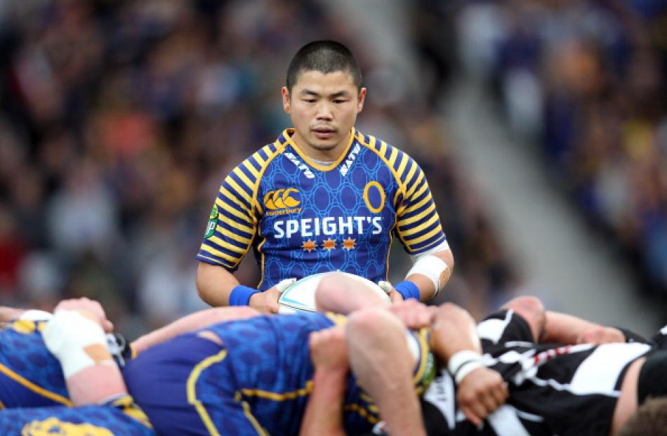 The departure of halfback Fumiaki Tanaka has left a gaping hole in the Otago squad, says Jeff...