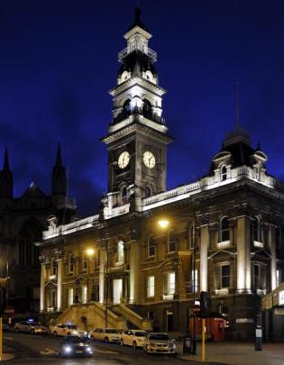 The Dunedin Municipal Chambers.  Its restoration was a key part of Dunedin's heritage renaissance.