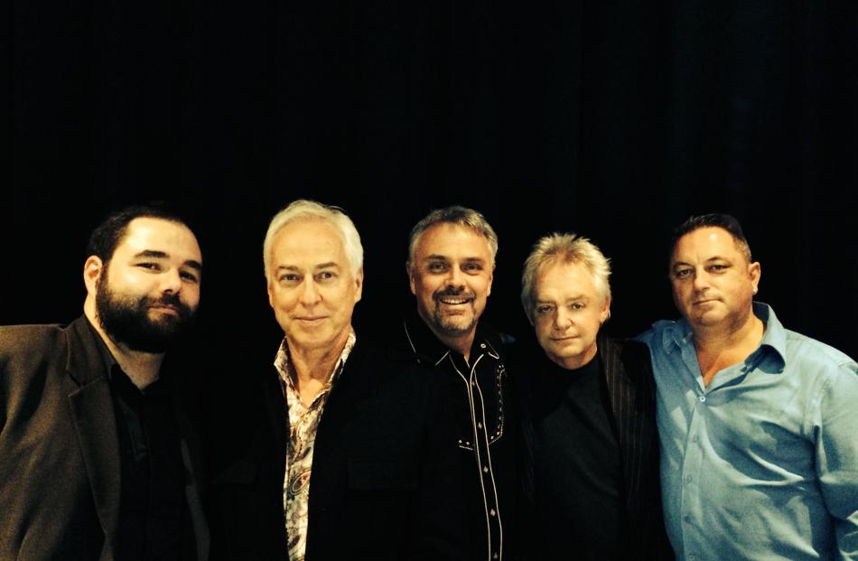 The Eddie Rayner Project (from left) Ed Gaiger, Eddie Rayner, Rikki Morris, Jim Hall, and Pat Kuhtze
