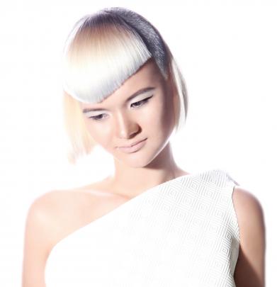 The finished look created by Kylie Hayes that won her a place in the Berlin competition. Photo:...