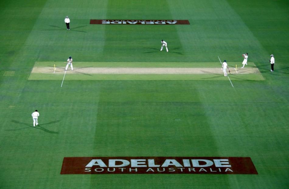 The first ever day-night test was heralded as a success. Photo: Reuters