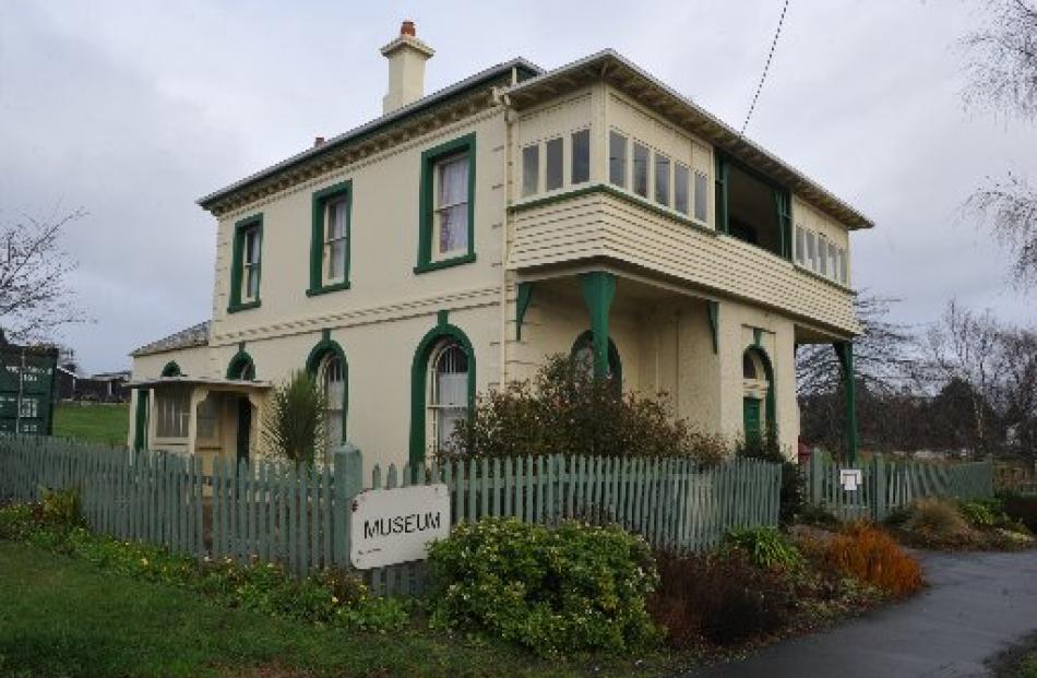 The former Bank of New Zealand at Waikouaiti looks much as it did when the doors opened in 1869....