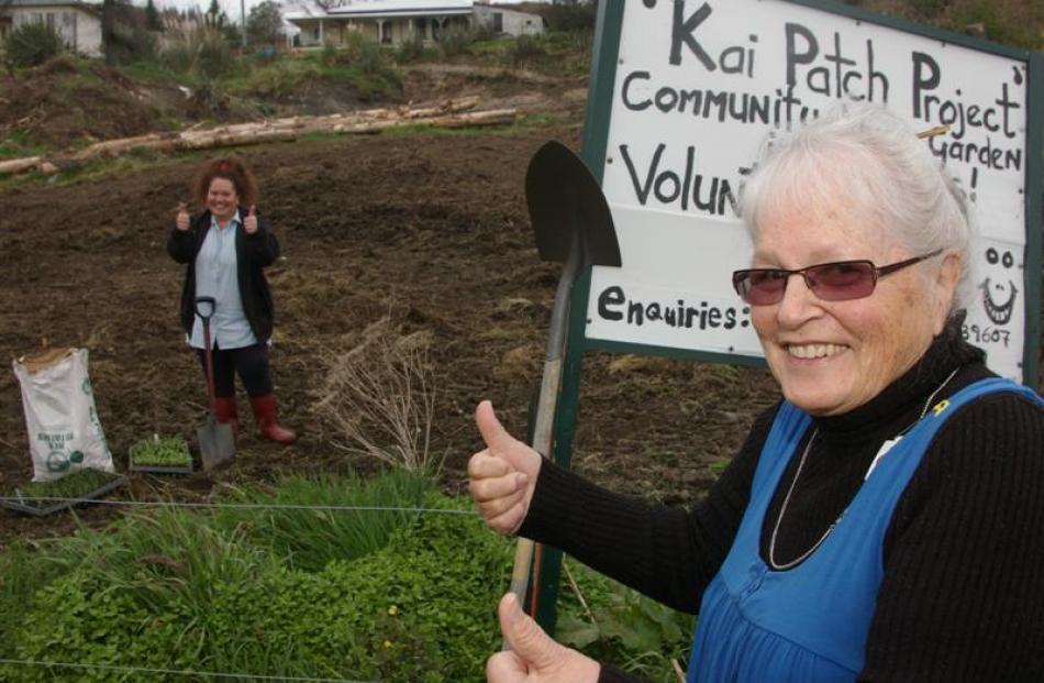 The Kaitangata Community Garden could begin offering low-priced vegetables to the  Kaitangata...