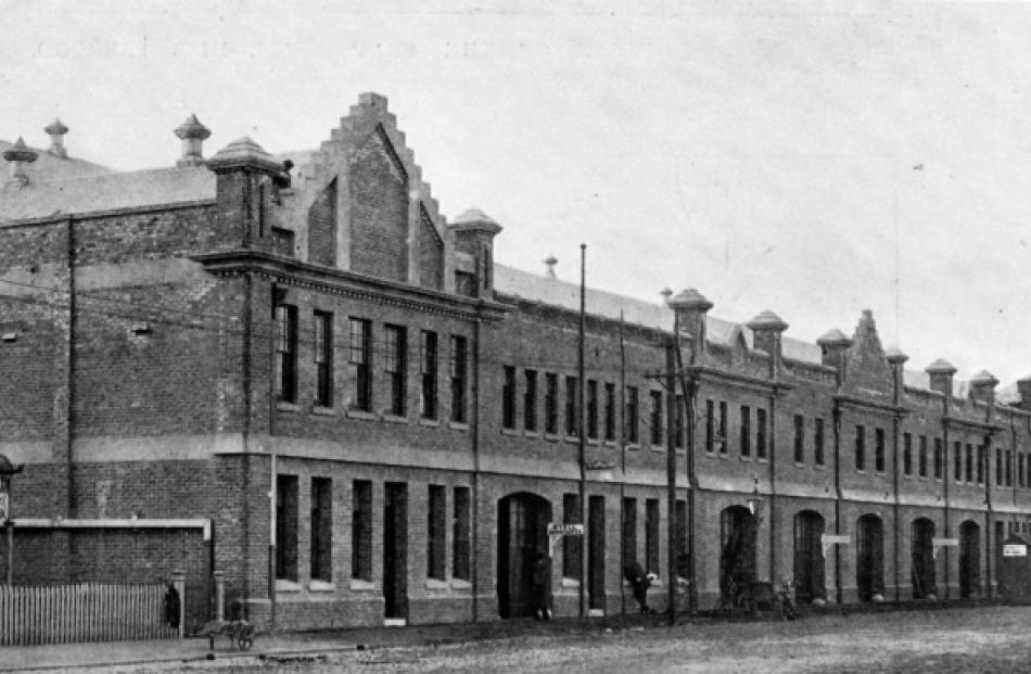 The Kensington Army Hall just after it was built in 1915. Photo by Otago Witness.