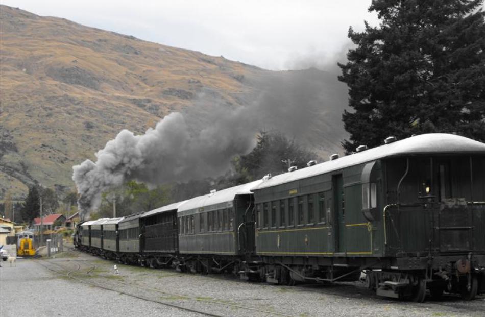 The Kingston Flyer in action in September. Photo by Olivia Caldwell.