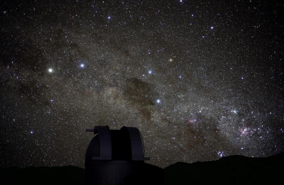 The night sky above the Mt John Observatory, Tekapo.Photo by Fraser Gunn.