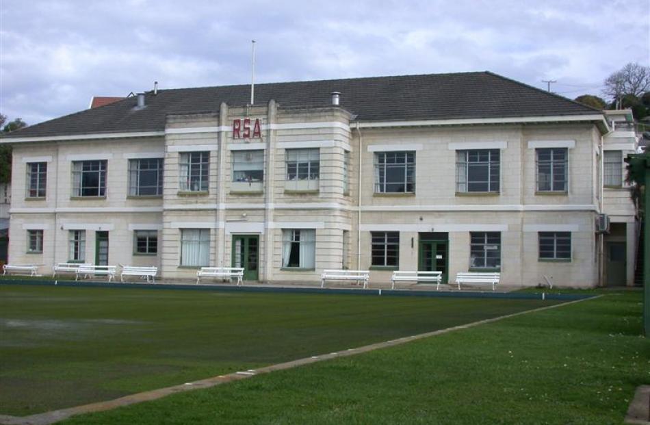 The North Otago RSA building in Oamaru. Photo by David Bruce.