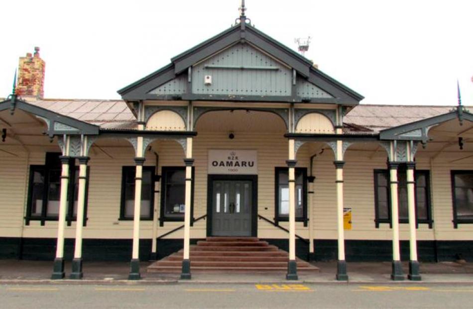 The  Oamaru Railway Station, which was built in 1900. Photos by Andrew Ashton.