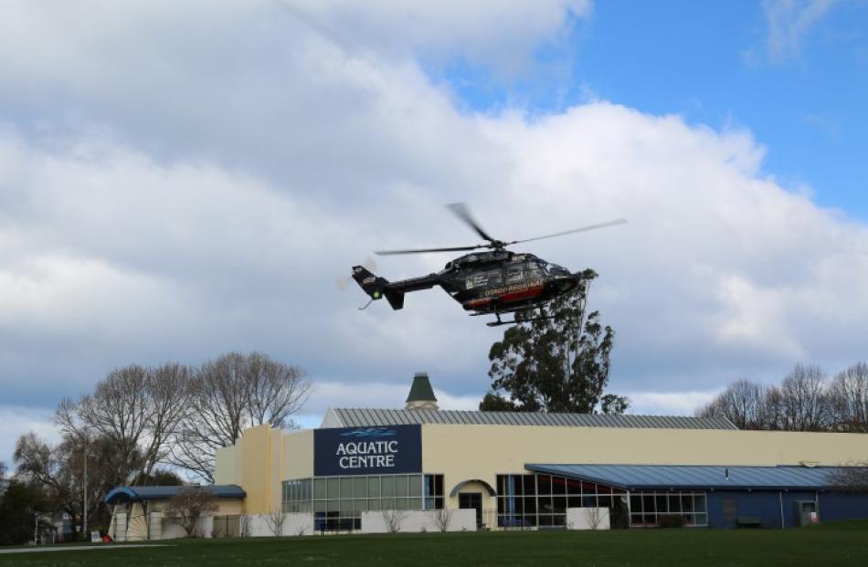 The Otago Regional Rescue Helicopter was called to transport the 15-year-old to Dunedin Hospital....