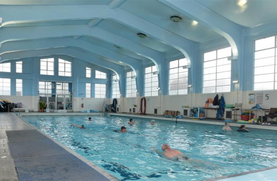 The Otago Therapeutic Pool. Photos by Peter McIntosh.