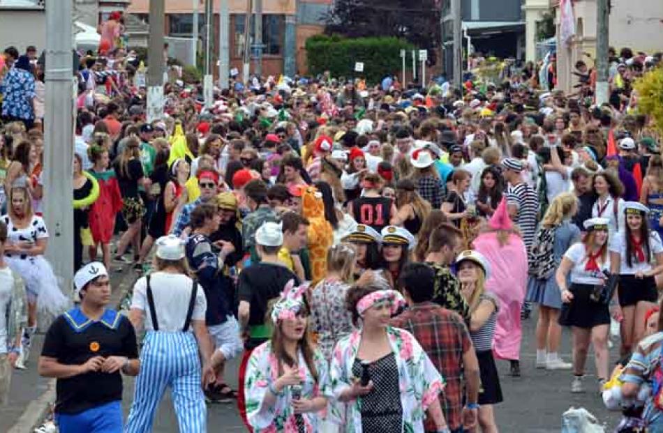The Otago University Students' Association says the overall impression of this year's Hyde St...