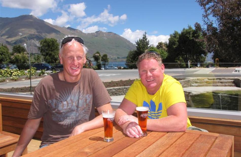 The owners of the new Speight's Ale House, which opens today in Wanaka's new lakefront commercial...