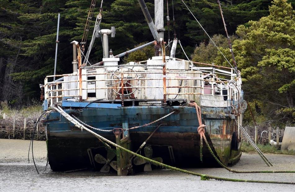 The Portland, was a boat without a keel and particularly suited to river sailing. Photos by Peter...