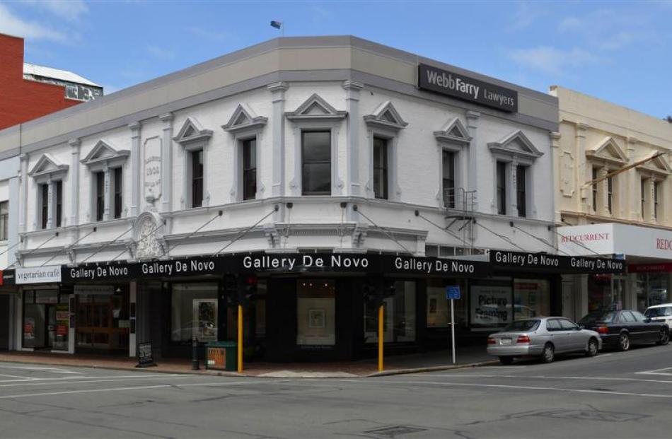 The Roberts Building is now home to Gallery De Novo and Webb Farry Lawyers. Photo by David Murray.
